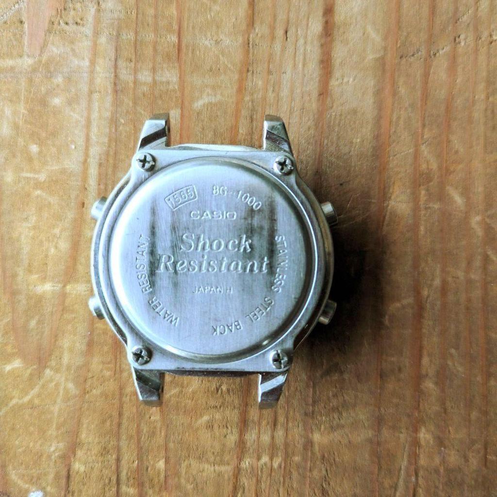 Used Battery operation confiRMed, CASIO Baby-G watch, digital, BG-1000
