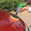 7pcs 3" Waxing Sponge Buffer Polish Pads M14 Drill Adapter Kit for Car Polisher