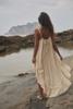 Bina - Boho beige maxi dress ONE SIZE
