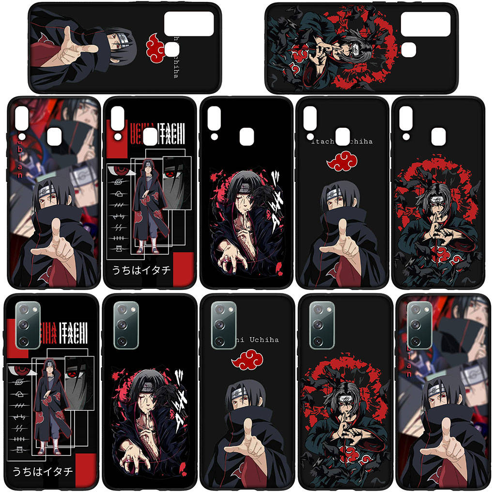 Cover for iPhone 16 15 Xiaomi Redmi Note 14 13 12 11 Pro Max 16e Samsung Galaxy S25 S24 S23 Moto OPPO Huawei Itachi Uchiha Akatsuki Naruto Phone Case