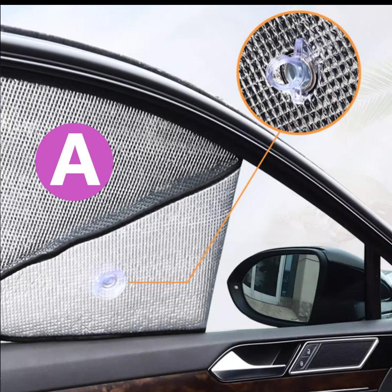 Car Sunshade For Toyota Land Cruiser Prado 120 J120 MK3 2003~2009 LC120 FJ120 Sunscreen Window Visor Cover Auto Accessories 2005