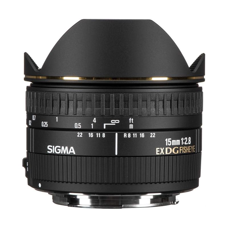 

Sigma SIGMA single focus fisheye lens 15mm F2.8 EX DG DIAGONAL FISHEYE for canon diagonal fisheye Full size compatible 476403