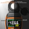 Digital illuminance meter,High accuracy and fast response,Light detector: used for light detection,LCD display,1-400,000Lux