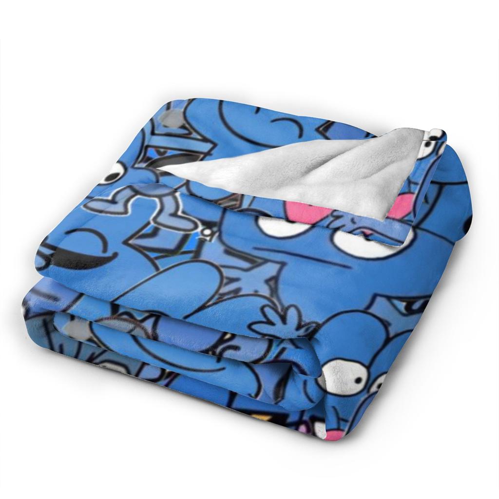 BFDI Battle for Dream Island Throw Blanket for Couch Soft Fuzzy Plush Blanket 50x60 Inch Multiple Sizes Bedspreads All Seasons