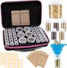 Grain Seed Storage Bottle & Portable 48-Compartment Bag Box