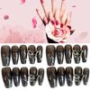 Handmade Butterfly Nail Sticker Wholesale Ice-clear Long-wearing Sparkling Diamond