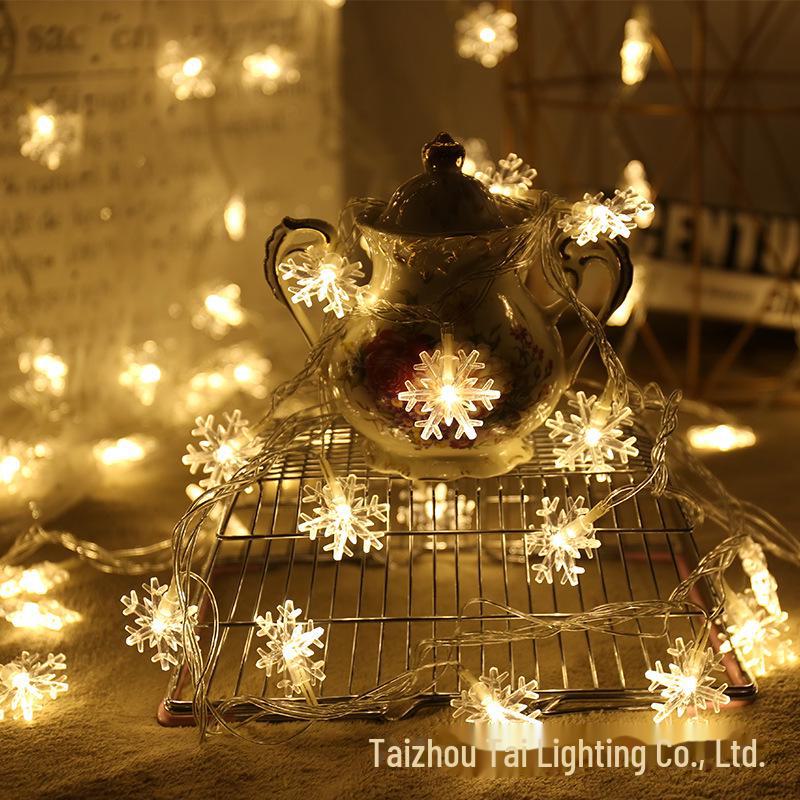 Flashing LED Solar Star String Lights - Multicolor Decorative Lights for Camping Tents and Outdoor Canopies