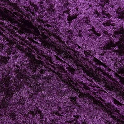 Moonfarm Diamond Crush Velour 15 Colors 2m X Fabric, Available, Approx. 1.5m (Dark Purple)