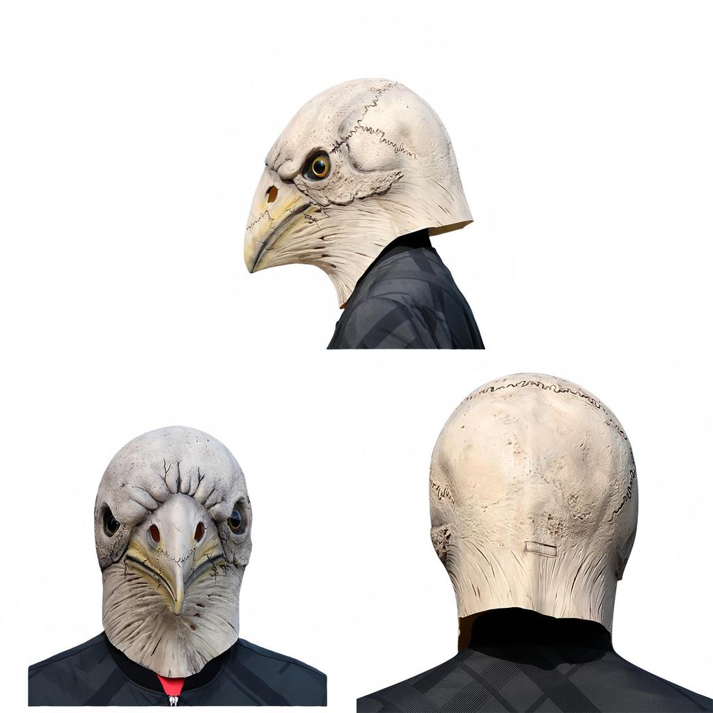 Halloween Latex Schädel Taube Maske Mit Lustigem Design Für Kostümpartys Und Festivals