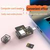 Type-C Multi-Function Memory Card Reader for Mobile & Camera - Supports SD/TF & OTG Cards