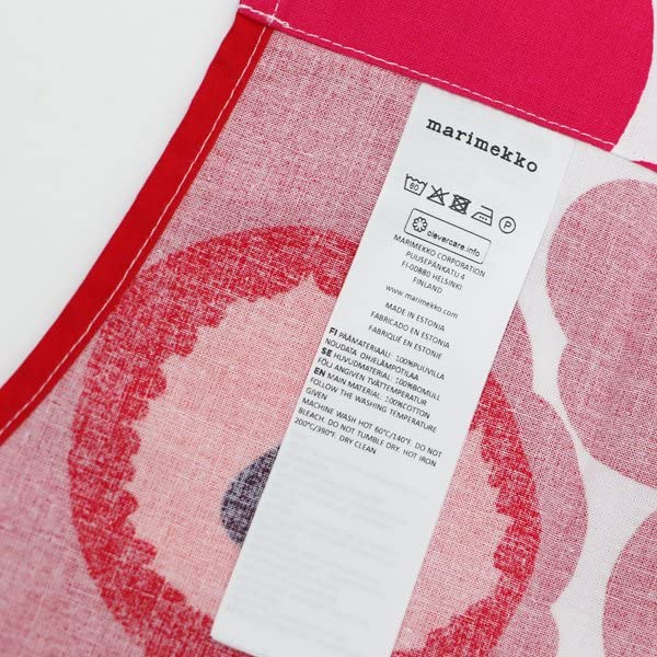 MARIMEKKO 064161 PIENI UNIKKO Schürze ROT 001, Parallelimportprodukt. PIENI UNIKKO Schürze WEISS/ROT BAUMWOLLE