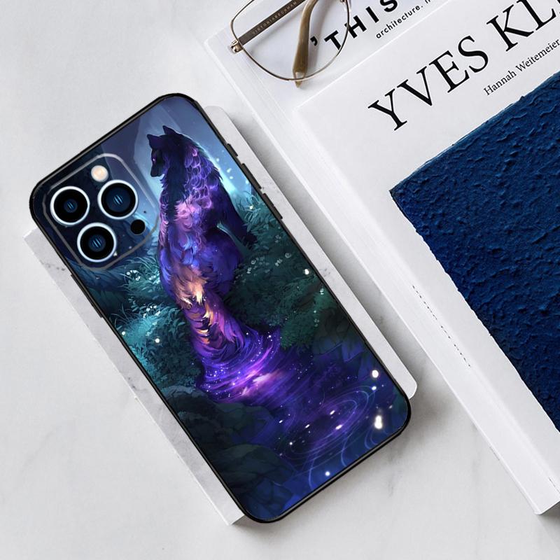 Animal Wolf Case For iPhone 17 Air 14 13 12 11 15 16 Pro Max Mini 15 16 Plus 16e Funda Silicone Cover