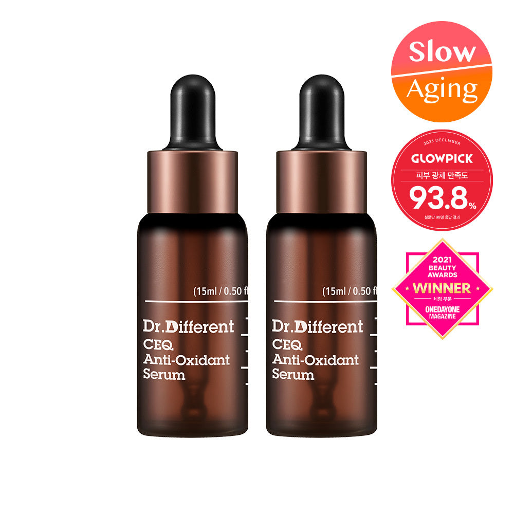 Dr. Different C.EQ Antioxidant Serum 15ml 2 Pack