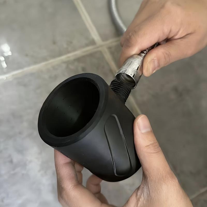 Soffione Doccia Riscaldato Massaggiante per Uomo 1pz Universale Risparmio Idrico Alta Pressione per Rilassamento