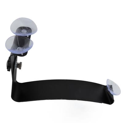 Black Guitar Stand Holder with Rubber Suction Cup Electric Guitar Support for Indoor Performance