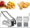 Manual Stainless Steel French Fry Cutter Multi-Function Potato Vegetable Slicer for Home Kitchen Carrots Cucumbers Cooking Tool