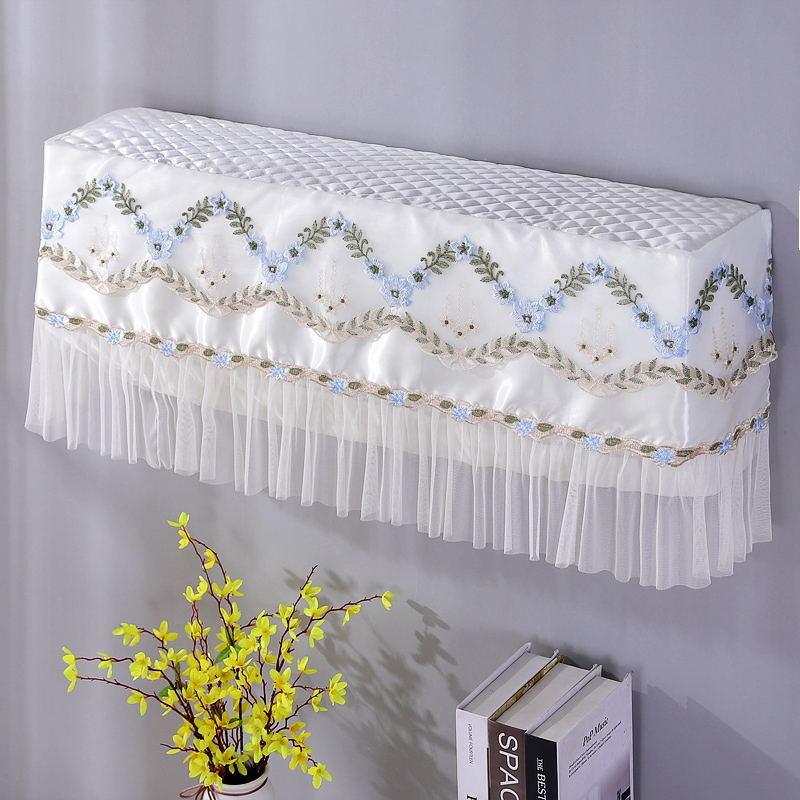 Large Size Lace Hanging Air Conditioning Dust Cover All-Inclusive  Conditioner Protective Luxury Embroidery Home Decoration