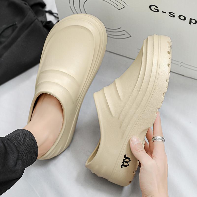 Black chef shoes kitchen soft-soled shoes winter velvet cotton shoes warm casual sneakers