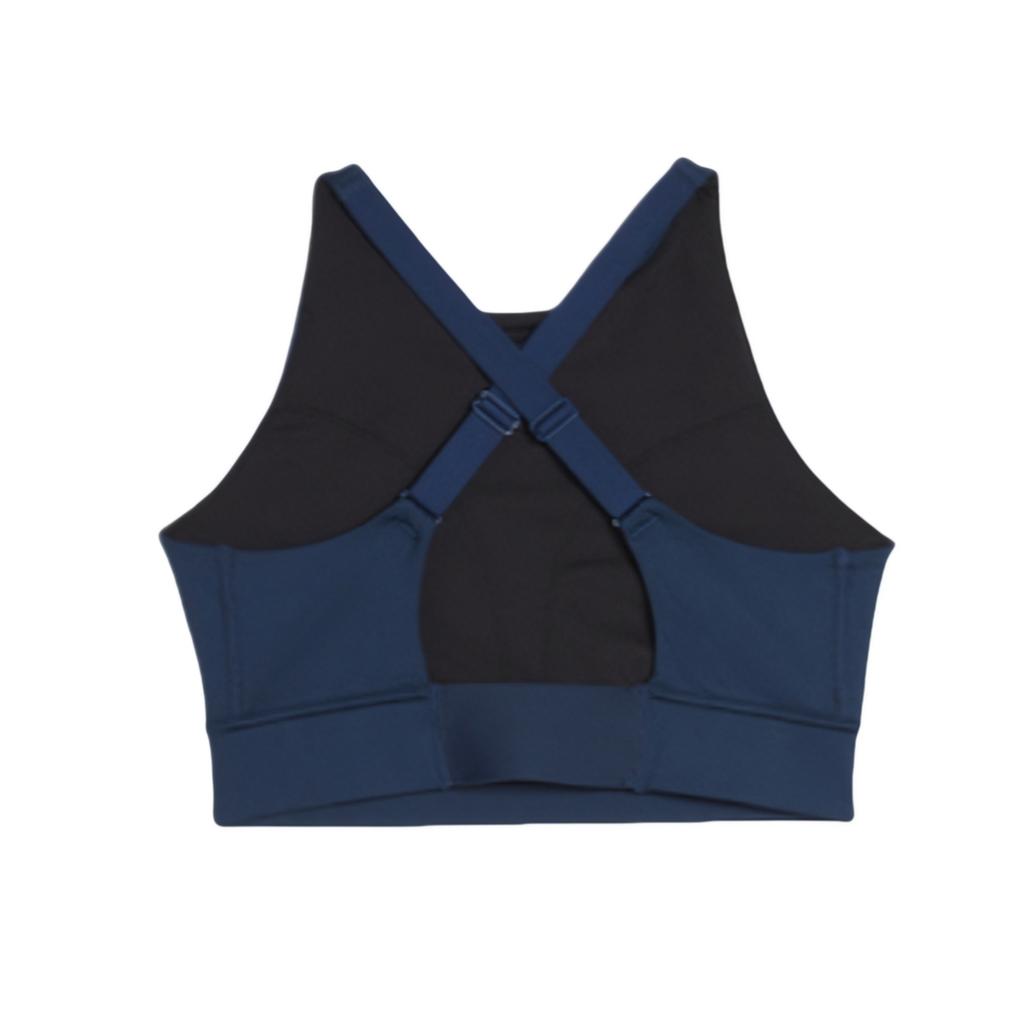 Puma X First Mile Collaboration Solid U-Shaped Low Support Sports Bra Women Underwear Navy-Blue 525417-14