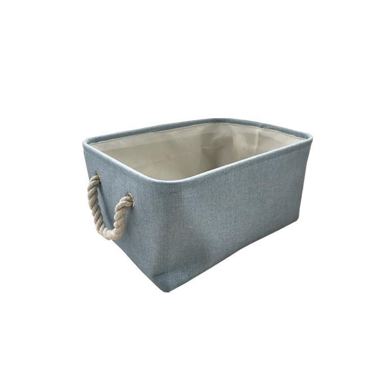Foldable Children's Toy & Sundry Storage Basket - Washable Fabric Organizer for Living Room Items