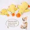 Yousheng Plush Duck Dog Toy Squeaky Large Yellow Duck Dog Chew Toy Stuffed Duck Dogs Snuggle Toy for Puppy Teething Interactive Tug-of-War Play