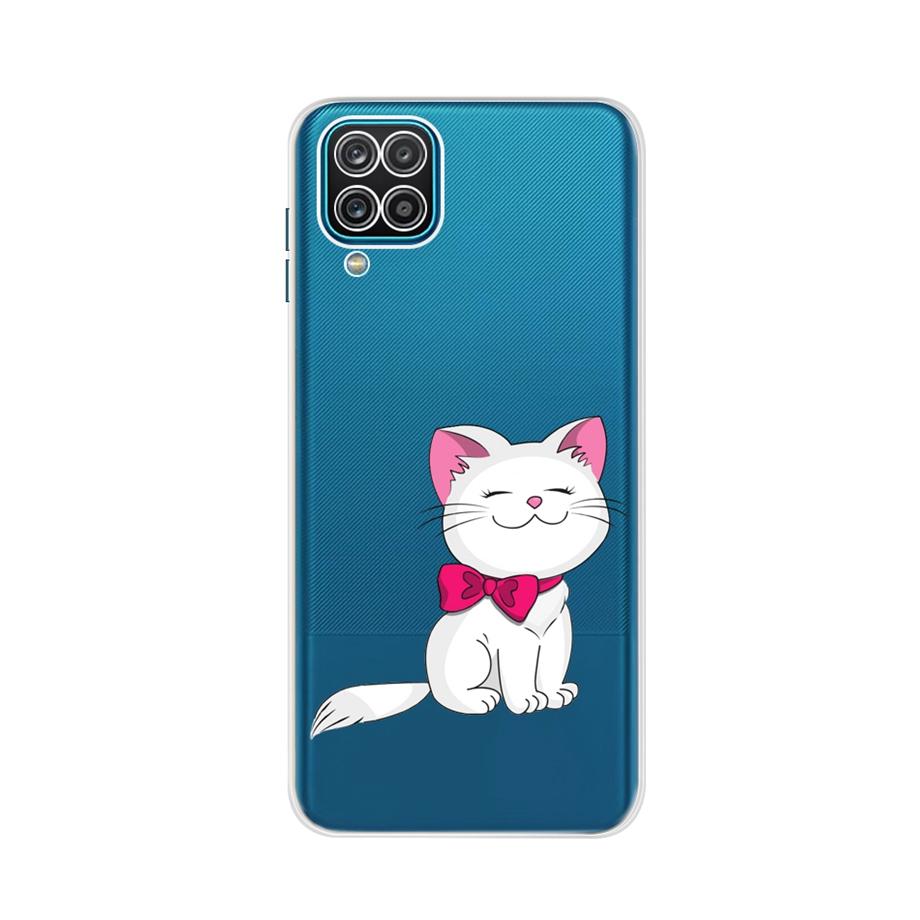 For Samsung Galaxy A12 A13 Case Silicon Soft TPU Back Cover Phone Cases For Samsung A12 A 12 SM-A125F A13 4G Case Bumper Funda
