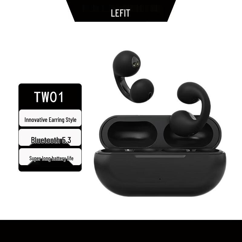 

Lefit TW01 Clip-on Open-Ear Sports Bluetooth Earbuds