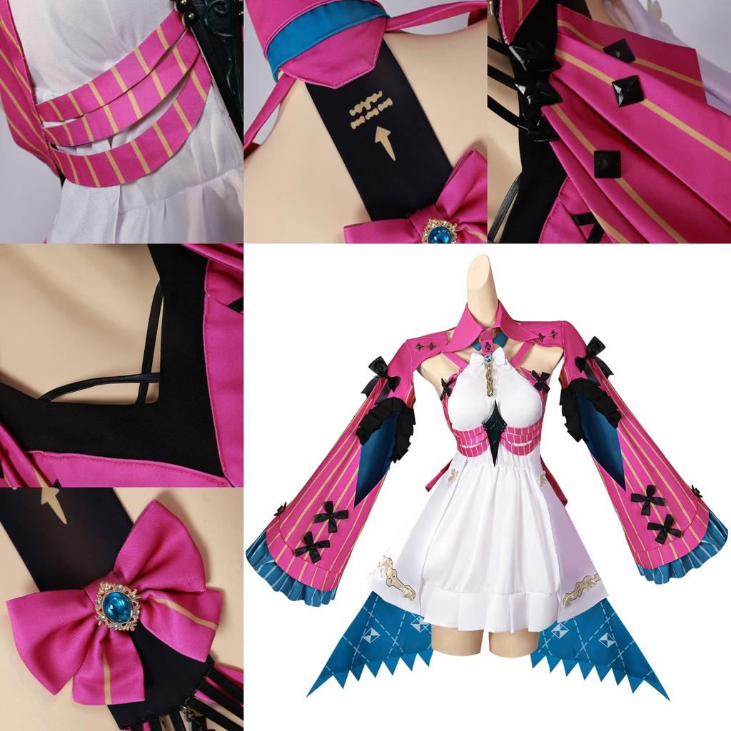 Carlotta Wuthering Waves Montelli Cosplay Costume Role Play Party Halloween