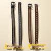 Men’s Woven Canvas Belt with Extended Needle Buckle for Military Training