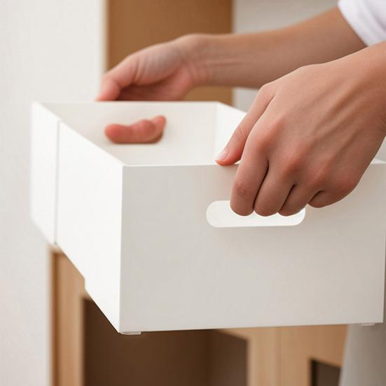 Expandable Storage Box Drawer Organizer with Dual Handles Adjustable 11"-20" Drawer Divider Storage Box for Bedroom Kitchen Closet