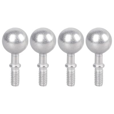 Universal 17.4mm Ball Joint To 1/4Inch Thread Converters Ball Head Adapter For Phone Holder Car Navigation Stand