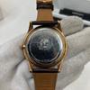 Used D9263 CITIZEN Citizen E031-S103738 Eco Drive Watch Quartz Watch Solar Battery Leather Brown Dark Brown