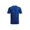 Under Armour T Shirts Men's Blue Crew Neck Moderate Straight Fit 1366459-432