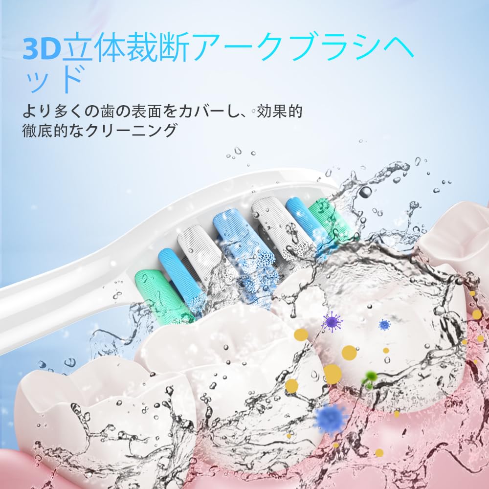 Replacement Brush Heads for Philips Sonicare DiamondClean Electric Easy To Pack of Toothbrushes. Install. 8.