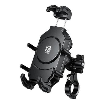 Shockproof UTV Phone Holder,Adjustable Heavy Duty Fit 1.5''/1.65''/1.75''/1.85''/2'' Roll Cage Bar for 5.4-7.2'' Phones