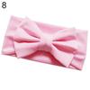 Cute Baby Toddler Solid Candy Color Bowknot Bow Stretch Headband Hair Band Accessory