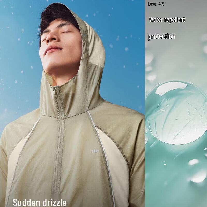 Beneath The Banana Men s UV Protection Lightweight Water-Repellent Jacket WR938