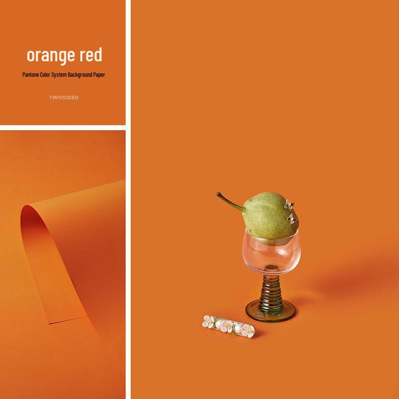 Macaron Colored Photography Background Paper - White, Blue, Red, Gray, Green, Pink, Beige Monochrome Cardstock Base