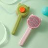 Pet Comb with Retractable Stainless Steel Needles Grooming Brush Removes Loose Hair Massage Brush for Cats And Dogs