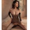 Hot Open Crotch Erotic Transparent Underwear Women One-piece Open Hip Body Stockings Fishnet Porn Bra Panty Lingerie Sex Outfits