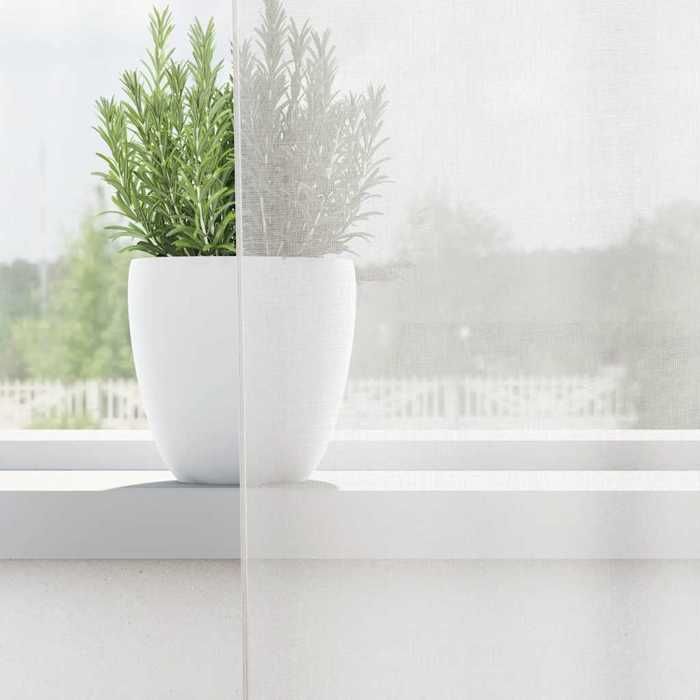 VidaXL Voile Curtains with Loops 2 Pcs White 140x225 Cm, Net Curtain, Sheer Curtain, Window Voile, 4102333