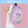 Cute Cartoon School Backpack For Elementary Girls With Light Weight Design And Colorful Patterns