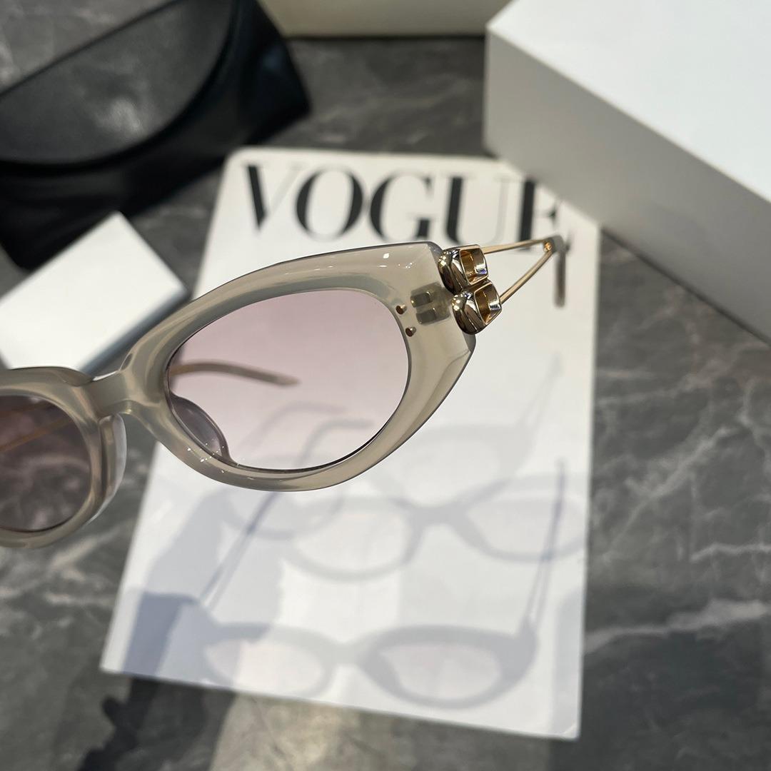 Fashionable Korean Style Cat Eye Sunglasses Unisex Square Frame UV Protection Sun Glasses Elegant Classic Retro