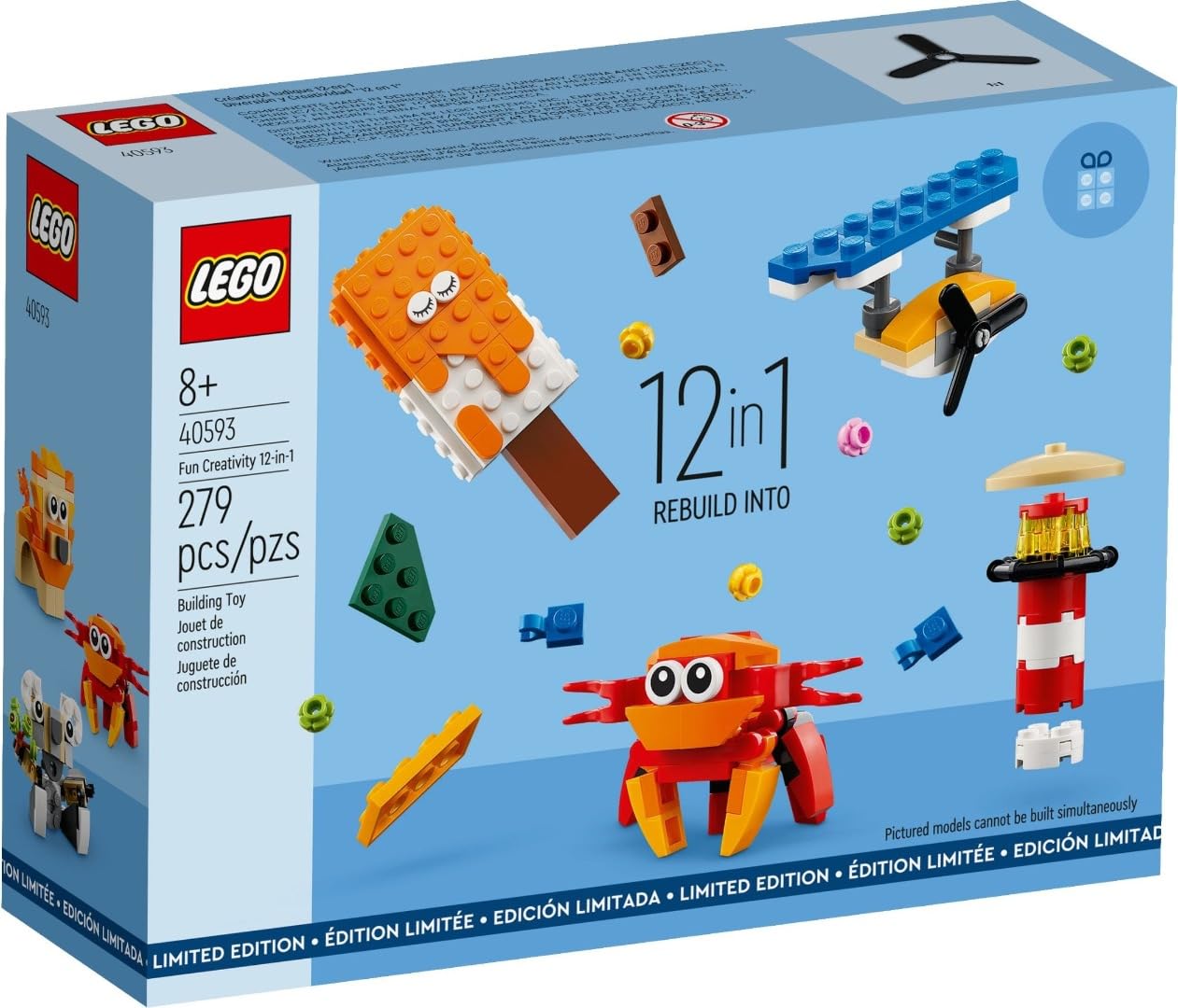 

LEGO Творческое веселье 12-в-1 40593