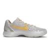 Nike Zoom Kobe 6 Rutschfest Abriebfest Niedrig geschnitten Basketballschuhe Herren Gold Silber FQ3546-100(Team80-S-BOX)