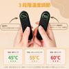 AMOVO Rechargeable Hand Warmer, 2-in-1, 3-Second Heating, 360° Full Heating, Lightweight, 3 Temperature Settings, 10,000mAh High Capacity, LED Digital