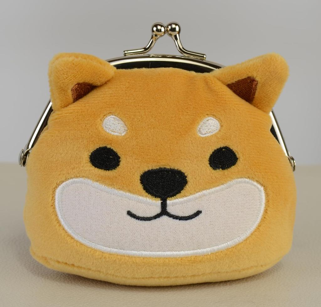 Friends Hill Mochimochi Clasp Shibata-san Pouch, Beige, CW-724-135