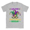 Funny Let The Shenanigans Begin Mardi Gras TShirts for Unisex Crewneck  Cotton T Shirt  Short Sleeve Tees Adult Tops