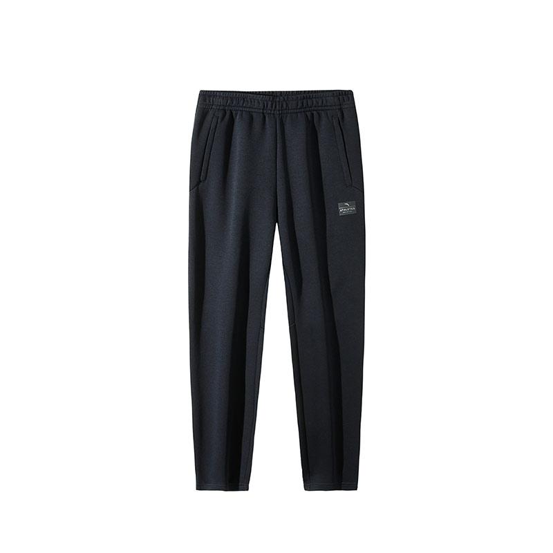 

Anta Comfortable Simple Casual Pants Men Bottoms Black 152447326S-1