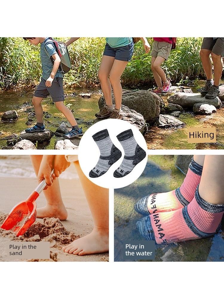 Kids Waterproof Socks Outdoor Hiking Warm Sock Children's Outdoor Waterproof Socks